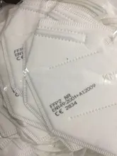 Mascarilla KN95 FFP2 de 5 capas, máscara de protección facial, filtración, antipolvo, anticontaminación, FFP3