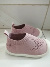 Zapatos para primeros pasos de bebé, zapatillas transpirables, de malla, informales, antideslizantes, de fondo suave y cómodos