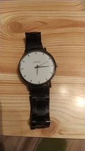 Reloj minimalista de cuarzo para hombre, cronógrafo ultradelgado con cinturón cuero negocios, 2020