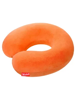 

Pillow for travel La Siesta MEMORY FOAM, case, Orange