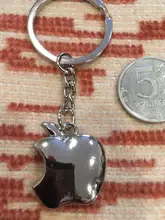 Key-Chain Holders Souvenir Trinket Gifts Apple Metal Creative Fashion