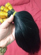 QHP pelo recto máquina Remy extensiones de cabello 50 unids/set queratina recta inclino el cabello humano