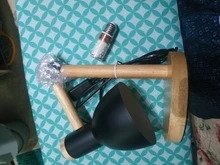 Desk-Lamp Eye-Protection Wooden Bedroom Reading LED Home-Decor Living-Room Creative Nordic