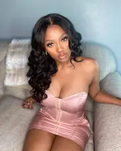 Vallbest-extensiones de cabello humano Remy ondulado mechones de pelo Natural brasileño negro, 1/3/4 unids/lote, 100%