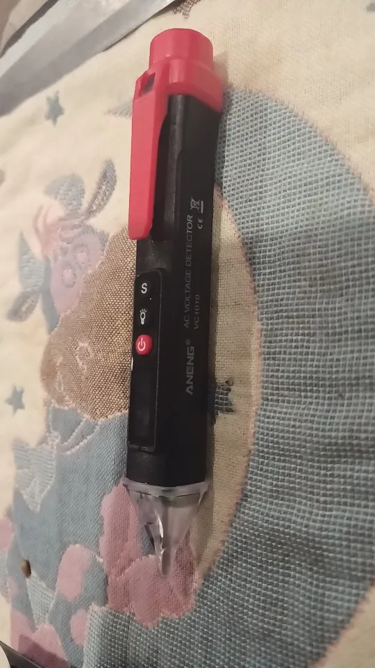 Отзыв о товаре ANENG VC1010 вольтметр цифровой тестер индикатор напряжения тестер напряжения Цифровые датчики напряжения переменногопостоянного тока умная бесконтактная ручка измерительный прибор индикаторная отвёртка вольтметры от пользователя R***V