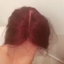 Recto Borgoña Bob corto parte de encaje pelucas de cabello humano 99J 13X2 T malla con división pelucas brasileñas 180% de densidad pelucas de encaje para las mujeres