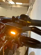 Luz LED de señal de giro para motocicleta, lámpara indicadora para Harley Sportster XL, 2004-2020, 1200, 883, 72, 48, Roadster