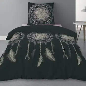 

Duvet cover LES ATELIERS DU LINGE BLACK DREAM 100% Cotton 140x200