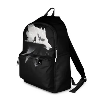 

3D Wolf backpack