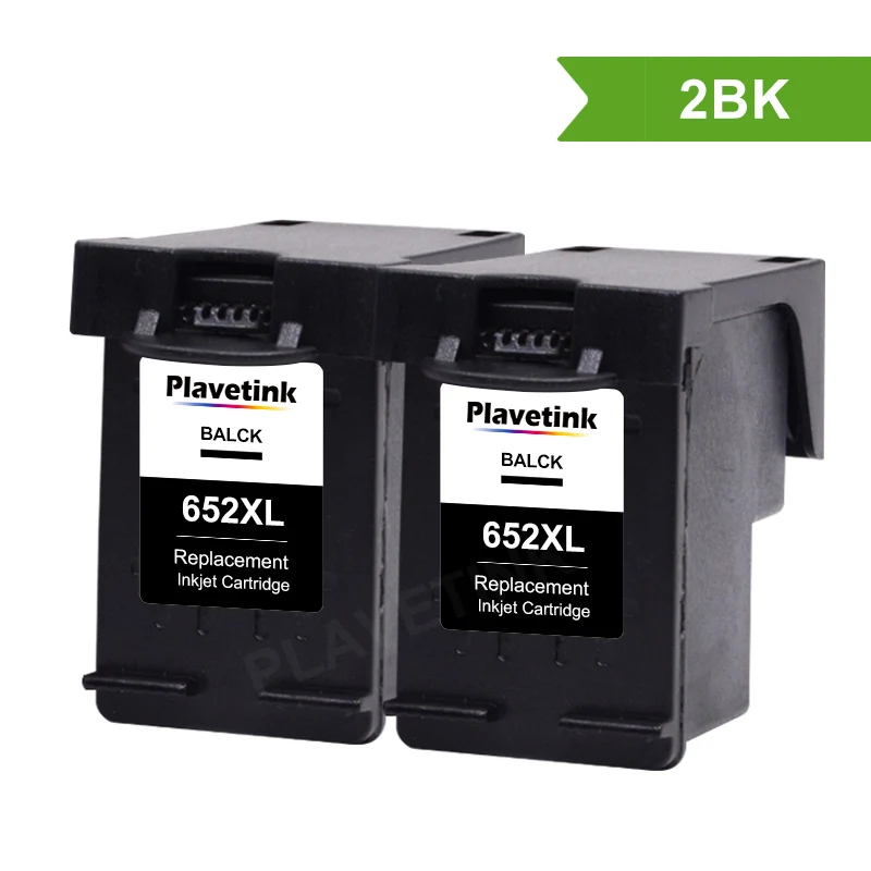 2BK Plavetink для hp 652 совместимый картридж с чернилами Замена для 652XL с чернилами hp Deskjet 1115 1118 2135 2136 2138 3635 3636 3835 принтер чернила - Цвет: 2BK