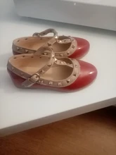 Bekamille-Sandalias de cuero con remaches para niñas, zapatillas de ocio, zapatos de baile de princesa, novedad de 2021