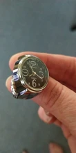 Anillo de cuarzo elástico para hombre y mujer, relojes para el dedo anillos joyas regalos XRQ88