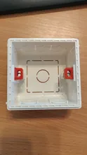 Atlectric-Mounting-Box Socket Cassette-Switch Internal White Hidden 86 Red Concealed
