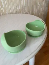 Tazón de alimentación de bebé de silicona, cuchara, vajilla para niños, a prueba de derrames, platos de autoalimentación para niños, accesorios para bebés