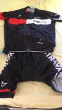 STRAVA-Conjunto de ropa de ciclismo para hombre, ropa transpirable Anti-UV para ciclismo de montaña o carretera, novedad de 2020