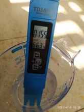 Medidor Digital de agua TDS, medidor de PH 0-9990ppm TDS & EC, filtro de pureza de agua LCD PPM para acuario, 2 uds.