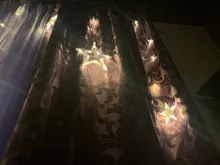 Lights Curtain-String Moon-Lamp Window-Decor Christmas Garland Fairy Icicle-Star LED