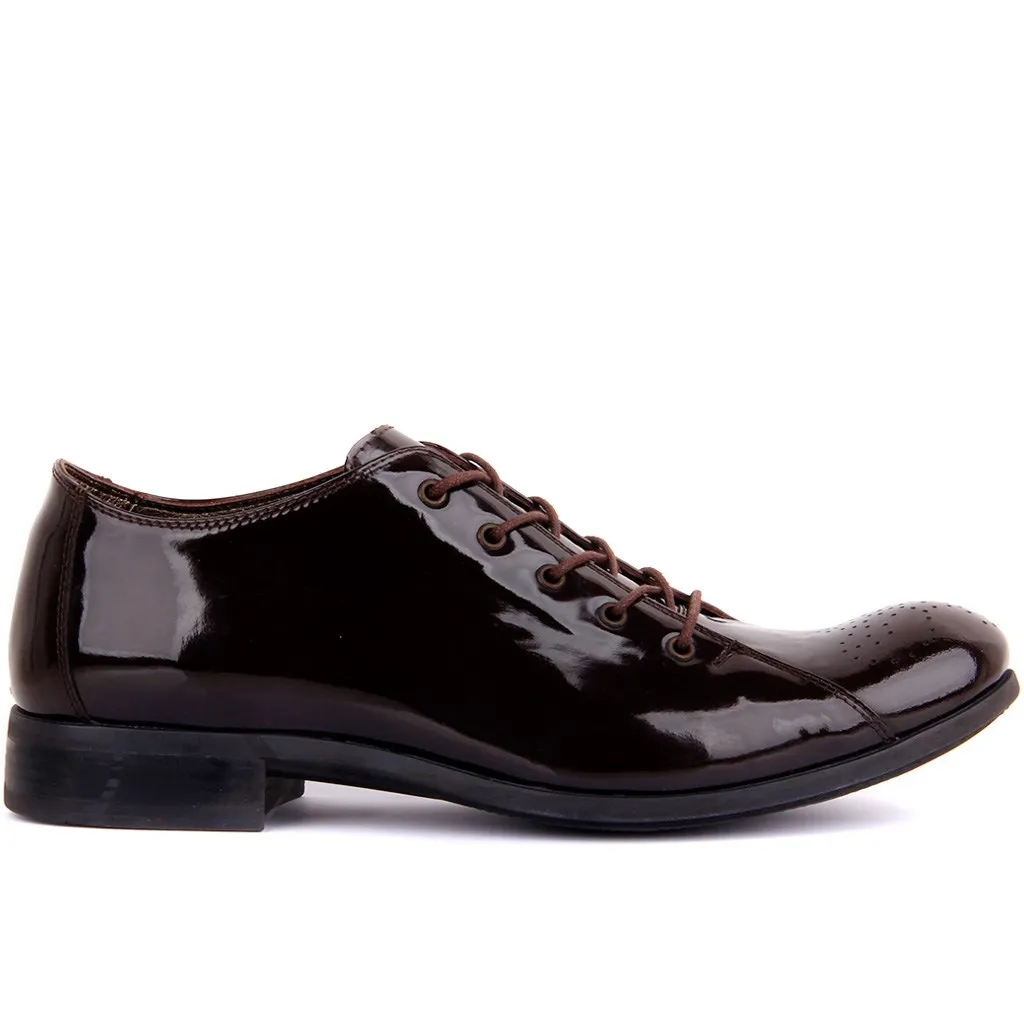 Коричневый Sail Lakers-коричневая кожаная мужская повседневная обувь - Цвет: Коричневый