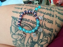 Mezcla de plata plateada del Tíbet de Ruller aguja tijeras colgantes del encanto para la fabricación de joyas pulsera resultados accesorios 10 estilos