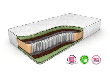 

Pocket spring mattress Space Massage S2000, 150х200