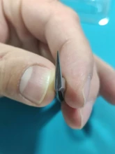 Pinzas para pestañas postizas profesionales 6A-SA, extensión y volumen de pestañas, pinzas para las cejas, herramientas de maquillaje, 1 unidad