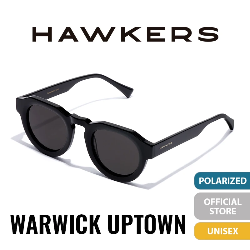 Occhiali da sole HAWKERS polarizzati nero WARWICK UPTOWN ECO per uomo,  donna, unisex. Protezione UV400. Prodotto ufficiale|Men's Sunglasses| -  AliExpress