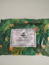 Bikini-Sets Biquinis Bathing-Suit CUPSHE Swimwear Women Orange Floral-Bottom Two-Pieces