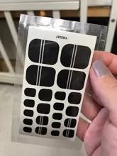 Toe-Nail-Wraps Stickers Foot-Decals Adhesive Salon Manicure Full-Cover DIY Waterproof