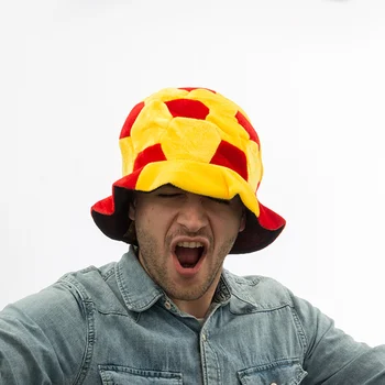 

Spanish Flag Football Hat