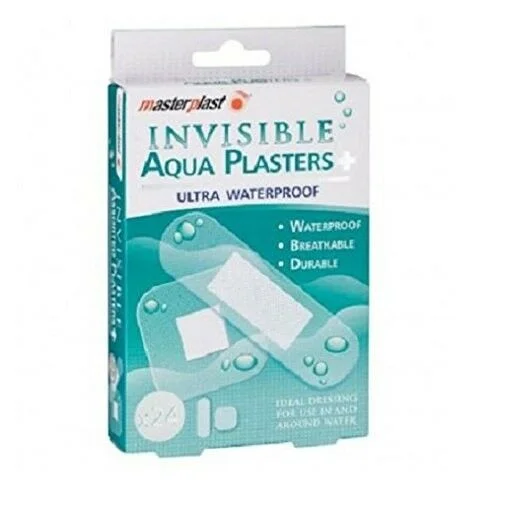 Masterplast 24 невидимые Aqua штукатурки ультра непроницаемые-Cortes y heridas