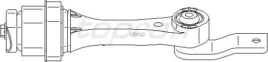 Опора Двигателя Audi/Vw A3/Golf Iv 1.6-2.3 Зад. Topran 108244755 topran арт. 108244755