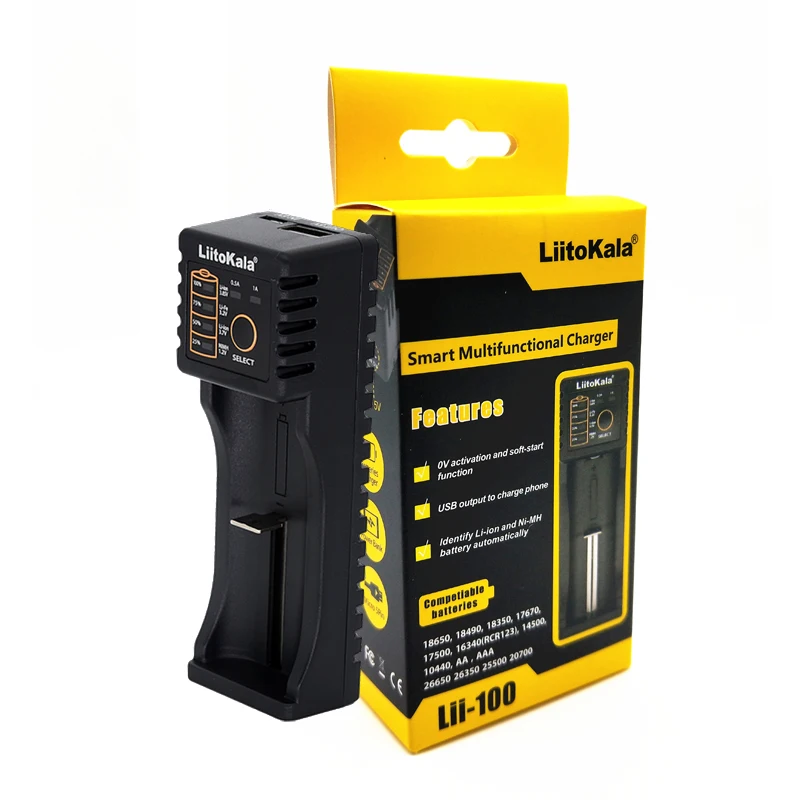 LiitoKala Lii-PD4 Lii-PL4 S1 S2 S4 зарядное устройство для 18650 26650 21700 AA AAA 18350 V/3,7 V/3,2 V/1,2 V/1,5 V литиевая NiMH батарея