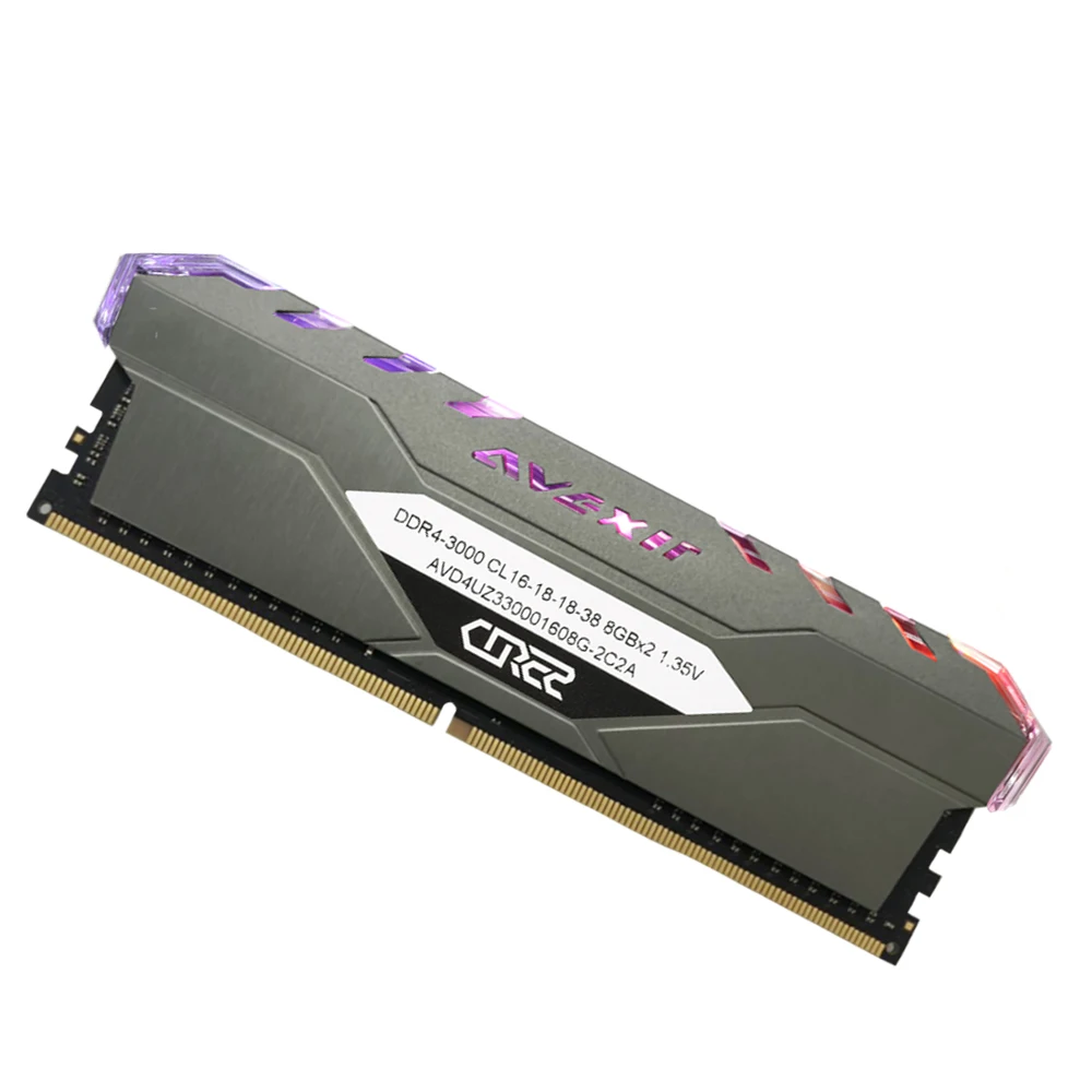 Avexir Core 2 ddr4 8 Гб 3000 МГц RGB DIMM 32 Гб 2666 МГц 3200 МГц 3600 МГц 16 ГБ 32 ГБ pc4 ram настольная память поддержка материнской платы