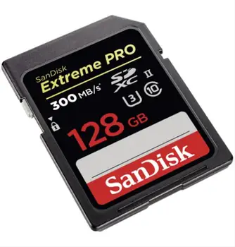 

SD memory Sandisk Ext Pro SDXC 128GB - 300/MB/s UHS-II