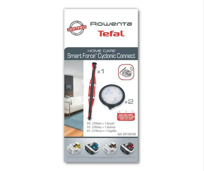 Rowenta filter kit roller robot vacuum cleaner Smart Force Cyclonic RR80  RR8021|Vacuum Cleaner Parts| - AliExpress