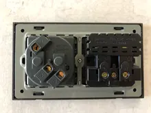 Wall-Socket Pc-Panel Charge-Port COSWALL Black Hidden Standard Russia Spain EU with 2-Usb