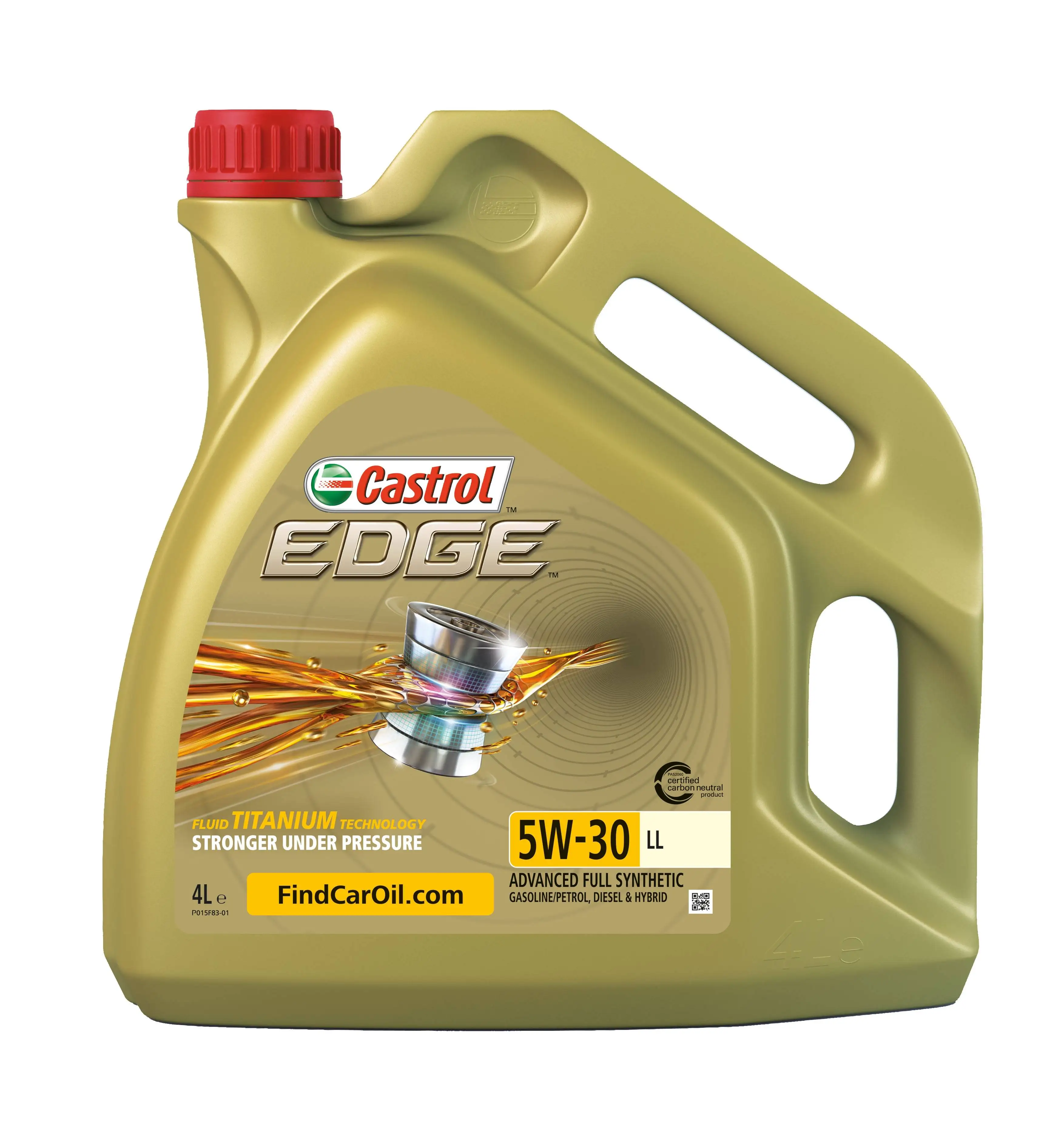 МОТОРНОЕ МАСЛО CASTROL EDGE 5W-30 LL СИНТЕТИЧЕСКОЕ Titanium 4 л 15669A | Автомобили и мотоциклы