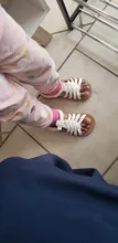 Sandalias tejidas para niños, zapatos informales a la moda, Punta abierta, suaves, zapatos de playa chicas para bebés, novedad de verano 2021