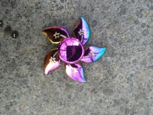 Spinner de mano EDC Spinner Fidget Spinner Rainbow de Metal Spiner Anti-ansiedad juguete para los Spinners se alivia el estrés TDAH Fidget Spinner