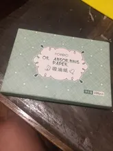 Paquete de 100 hojas de papel para limpieza Facial, papel de limpieza, Control de aceite, absorbente, herramientas de maquillaje de belleza, té verde