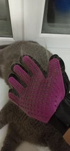 Guantes de aseo de mascotas Deshedding guantes para cepillar eficaz limpieza masaje Animal Baño de pelo de gato perro peines