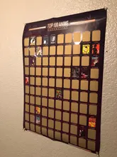 Decoration Bucket-List Off-Poster Premium Scratch Artistic Home-Top 100-Anime for Enthusiasts