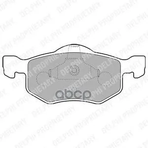 Колодки Передние Ford Maverick, Mazda Trebute(Ep) Lp1900 Delphi арт. LP1900