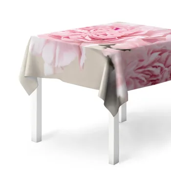 

Tablecloth 3D pink flower 5