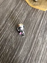 Nuevo 925 Plata niño niña de copo de nieve cazador de sueños de plumas oso zorro estrella del cielo cuentas Original pulsera de abalorios Pandora para manualidades joyería