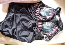 Swimwear Women Monokini Bathing-Suit Tank Potos Girls Plus-Size Heart Sexy Badpak