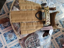 Molle Vest Panels Dog-Harness Dogs Military-Working Training Rubrab Tactical Metal 