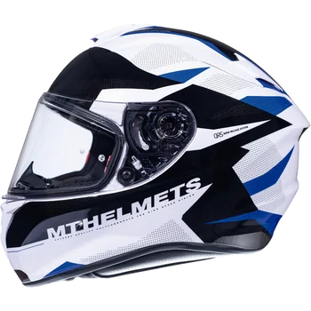 

HELMET MT ENJOY WHITE and blue