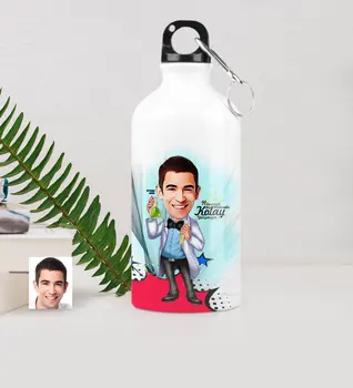 

Personalized Mr Chemical Engineer Caricature Of Metal Water bowl (500 ml.) 2