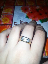 Anillo de cruz de Jesús Religión Cristiana de 8mm, sortija de Dios ruso, Save Us para hombres y mujeres, regalo de fiesta, Anillo Anneaux